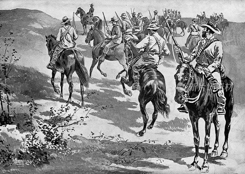 南非布尔人突击队- 19世纪